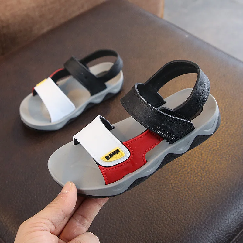 

PVC Casual Kids Sandals Summer Toddler Boys&Girls Beach Shoes Soft Breathable Cool Comfortable Children Male Jelly Sandals SAP15