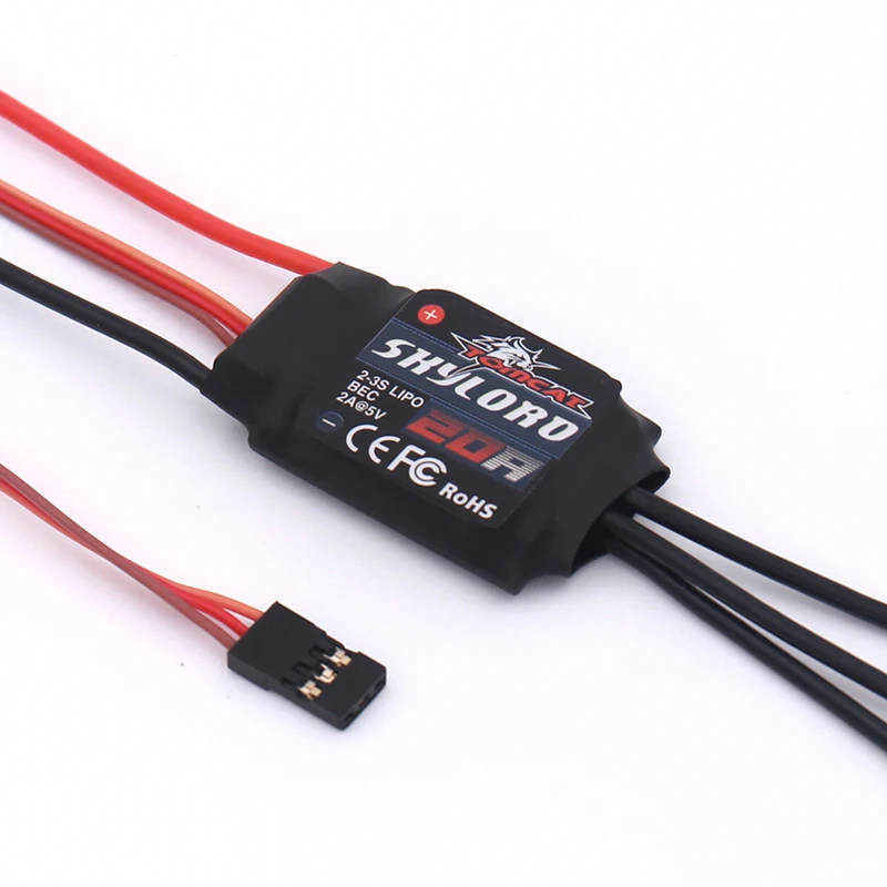 Skylord 20A ESC BEC электронные запасные части для RC EDF Propeller Jet Airplane Helicopter Model TH03951|Детали и