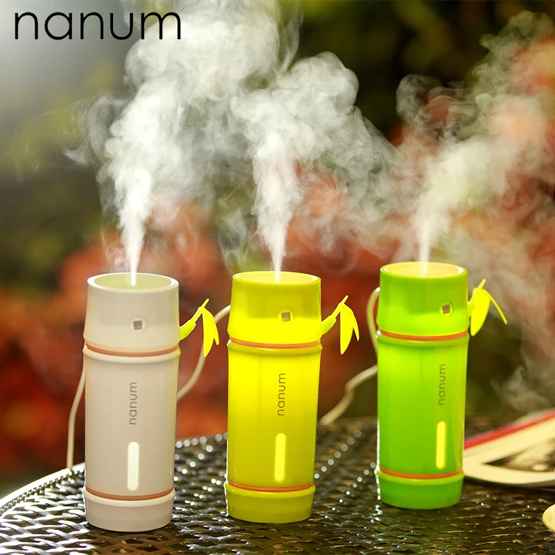 

Car Humidifier USB Aroma Essential Oil Diffuser Ultrasonic Cool Mist Bamboo Humidifiers Air Purifier for Office Home