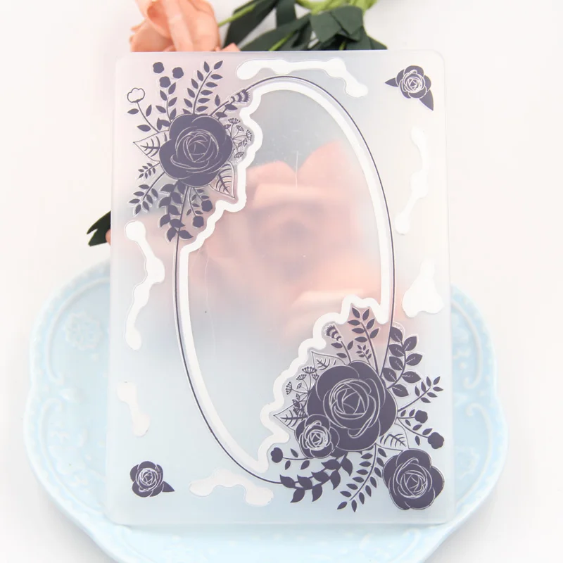 

Flowers Cutting Dies and Embossing Folder Set for DIY Scrapbooking Paper Craft/Card Making Decoration Supplies