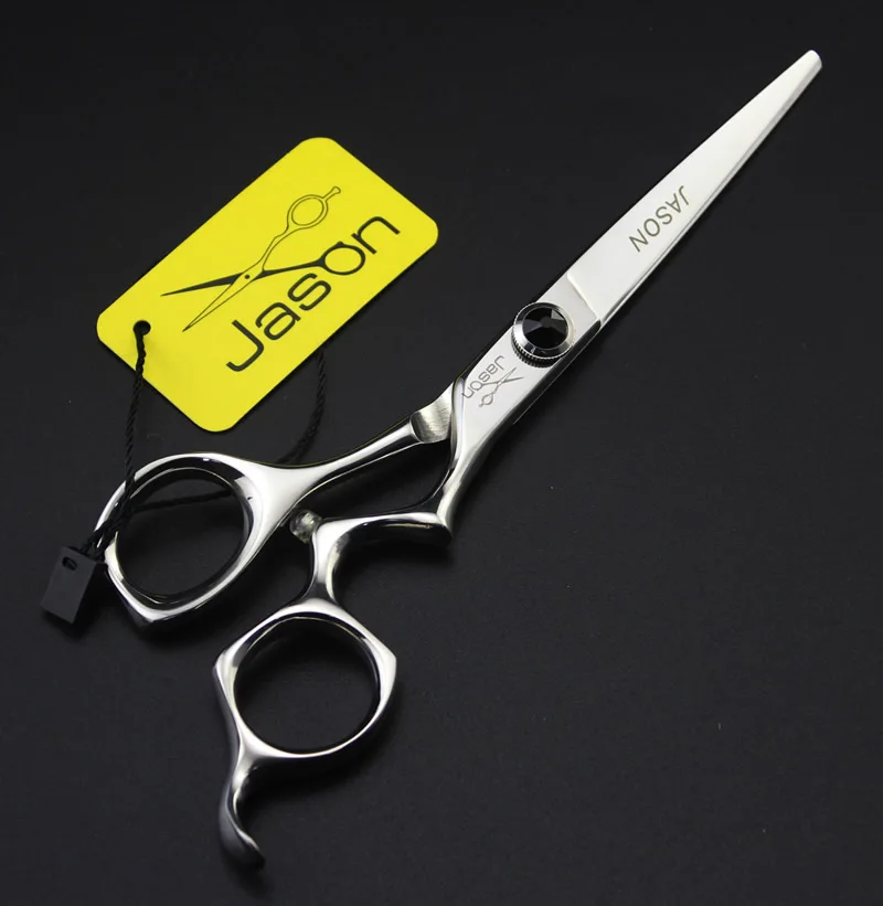 

JP440C 6.0Inch Cutting Scissors,Professional Hair Shears with Curved Handle for Salon Hairdressers,1Pcs New Arrived LZS0530