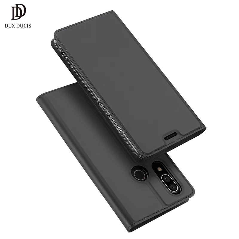 DUX DUCIS кожаный флип чехол для Sharp Aquos S3 Роскошный книжка с бумажником телефонные