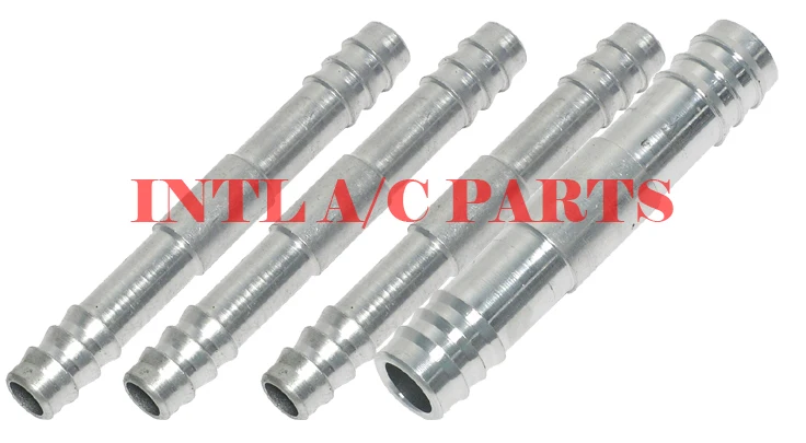 

#6 #8 #10 #12 Straight Aluminum Barbed Splicer Mender A/C Hose Fitting