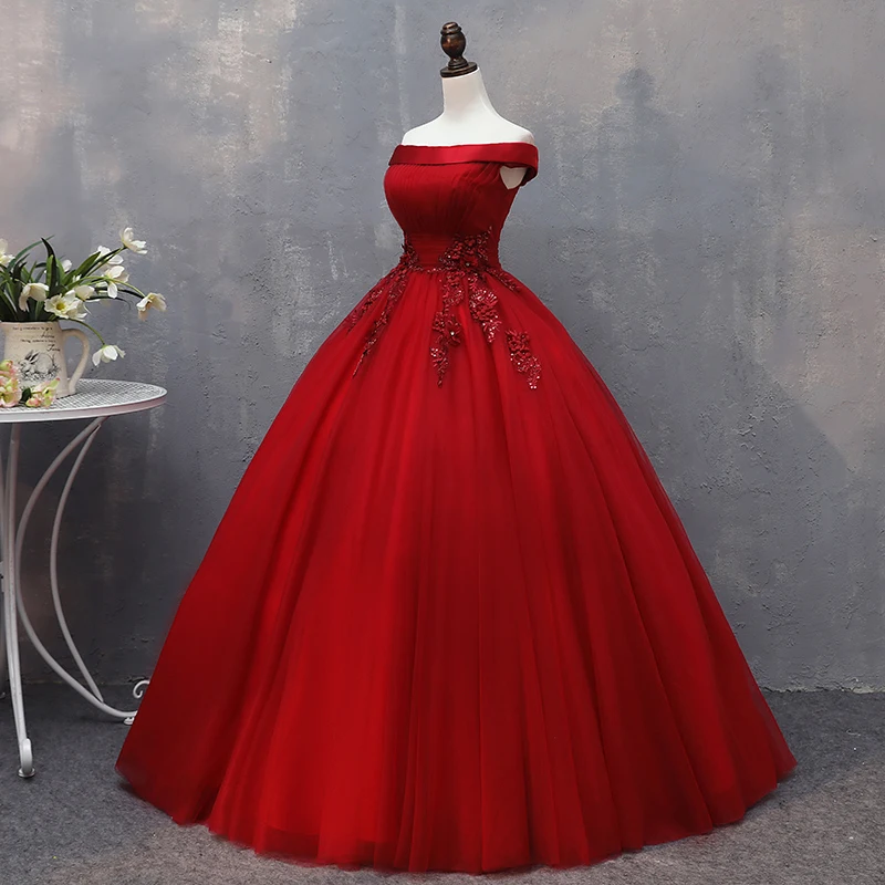 debut ball gown