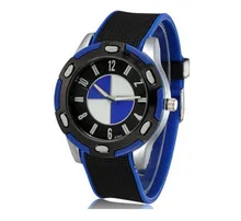 Hommes silicone BM montre quartz marque womage montres Nouveau mode masculine grand cadran élégant montre de sport casual cadran rond relogios