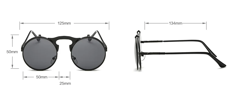 steampunk round sunglasses 9000167 details (1)