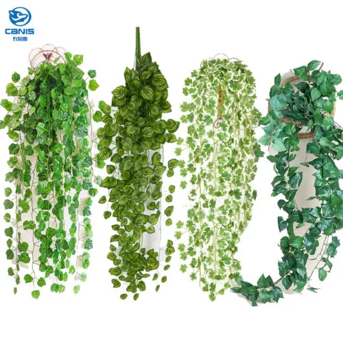 

7.6ft Artificial Ivy Leaf Garland Plants Vine Fake Foliage Flowers Home Decor US