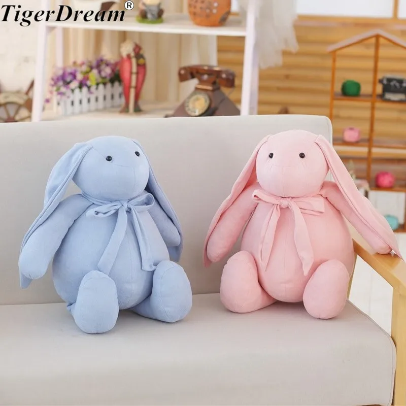 New Arrival Rabbit With Long Ear Plush Toys Super Cute Sleeping Pillows PP Cotton Stuffed Dolls