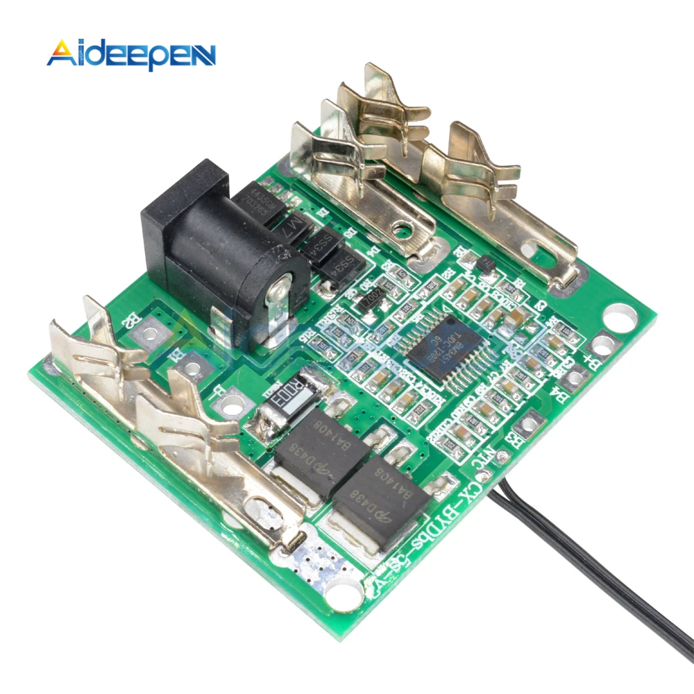 

5S 18/21V 20A Battery Charging Protection Board Li-Ion Lithium Battery Pack Battery Charging Protection Circuit Board BMS Module