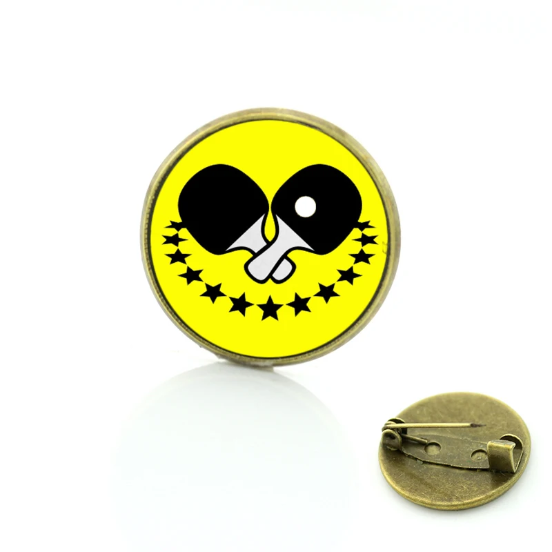

sales I Love Table Tennis brooches vintage fashion Pong sports men women badge pins jewelry exquisite gifts SP314