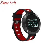 Smartch Водонепроницаемый Спорт Smart Band DM58 умный Браслет Приборы для измерения артериального давления сердечного ритма Мониторы IP68 напоминание трекер WR