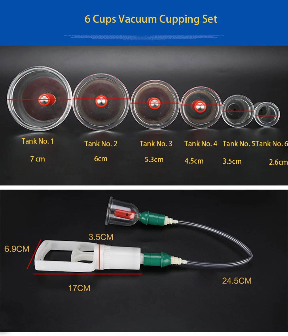 612 Cans Home use Suction Cups Cupping Set  (3)