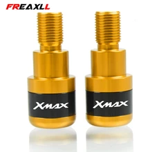 Ручки для мотоцикла рукоятка конец Кепки ползунок Cover Protector для Yamaha X-MAX 250 XMAX 300 XMAX 125 XMAX 250- XMAX 400