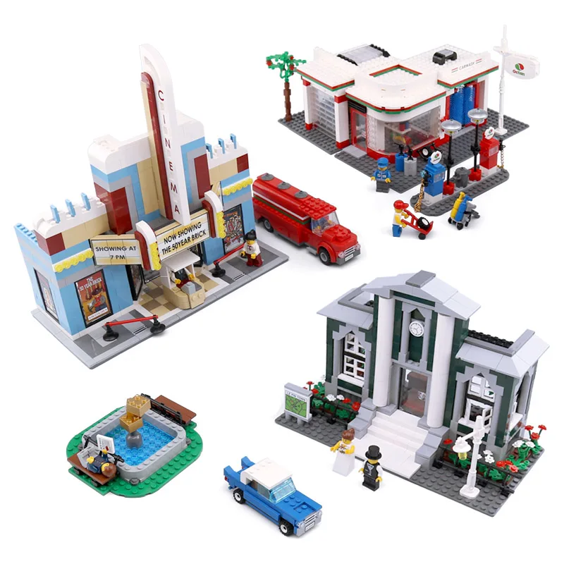 lego town plan
