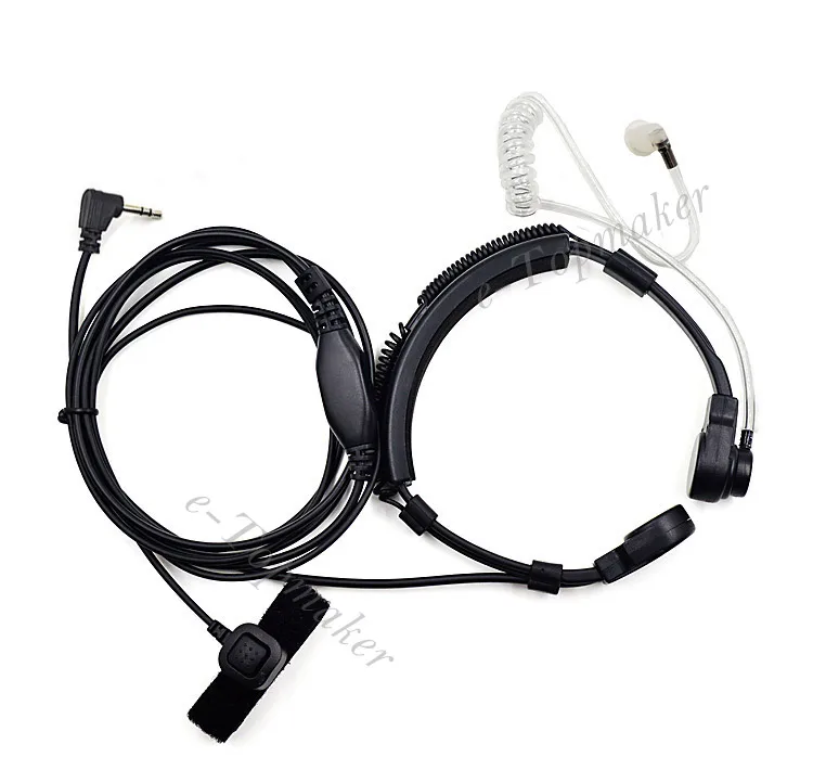 imágenes para Tactical Throat Micrófono Auricular Auricular PTT para la Radio de Jamón de Motorola TLKR T8 T80 1-Pin Walkie Talkie T5820 SX700 FV200 FV300 imágenes para Tactical Throat Micrófono Auricular Auricular PTT para la Radio de Jamón de Motorola TLKR T8 T80 1-Pin Walkie Talkie T5820 SX700 FV200 FV300