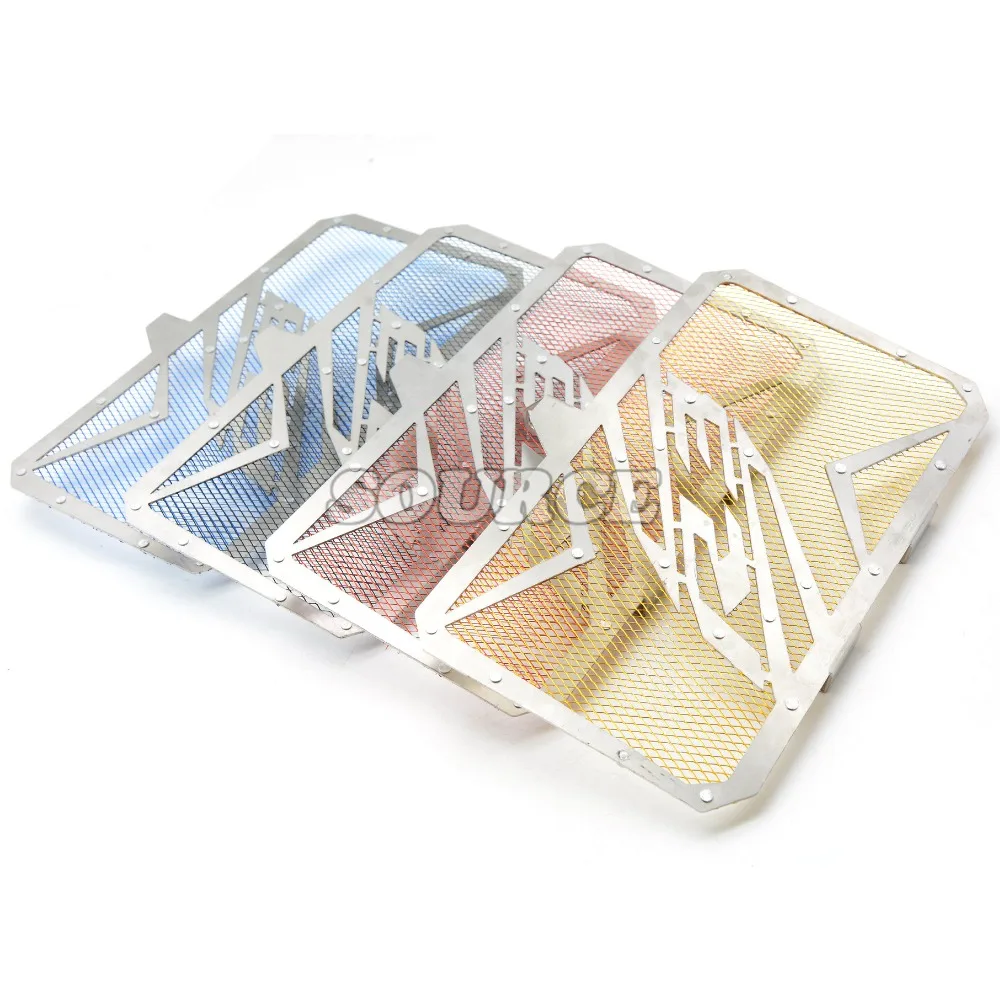 

For yamaha YZF-R3 YZF R3 2015 2016 15 16 CNC Aluminum Motorcycle Accessories stainless steel guard radiator Protector grille