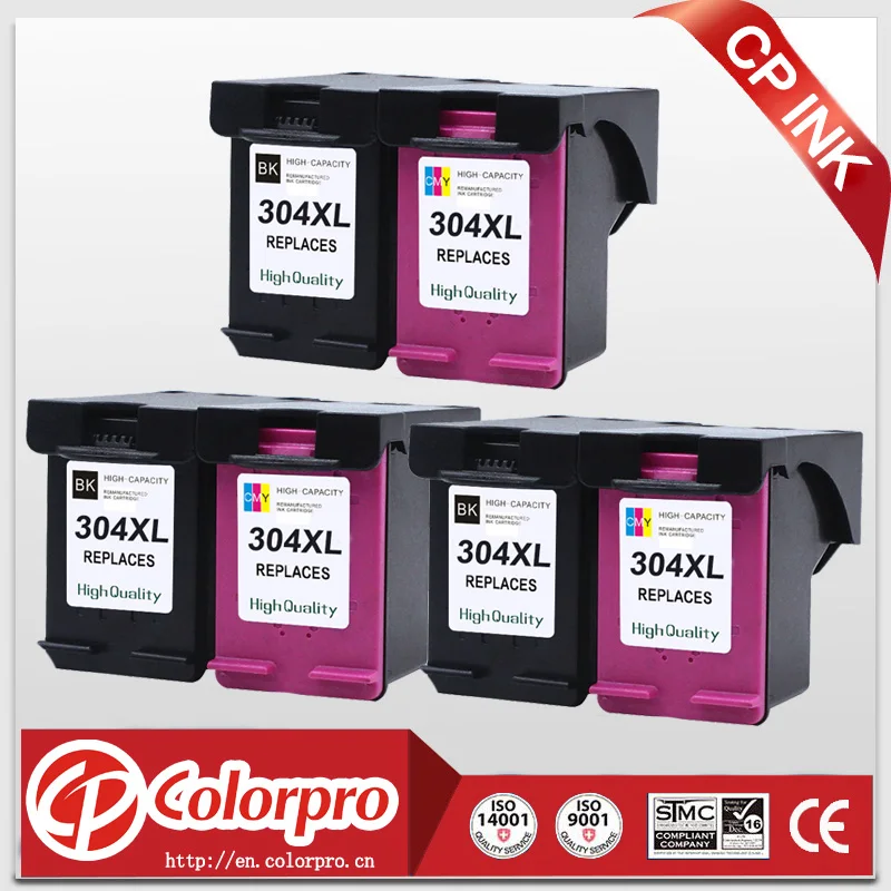 CP 304 Replacement for HP304 304XL Ink Cartridge for HP Deskjet 3720