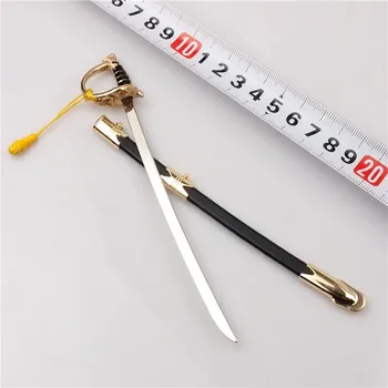

1/6 scale soldier weapon accessories Alloy officer saber model for 12'' action figure