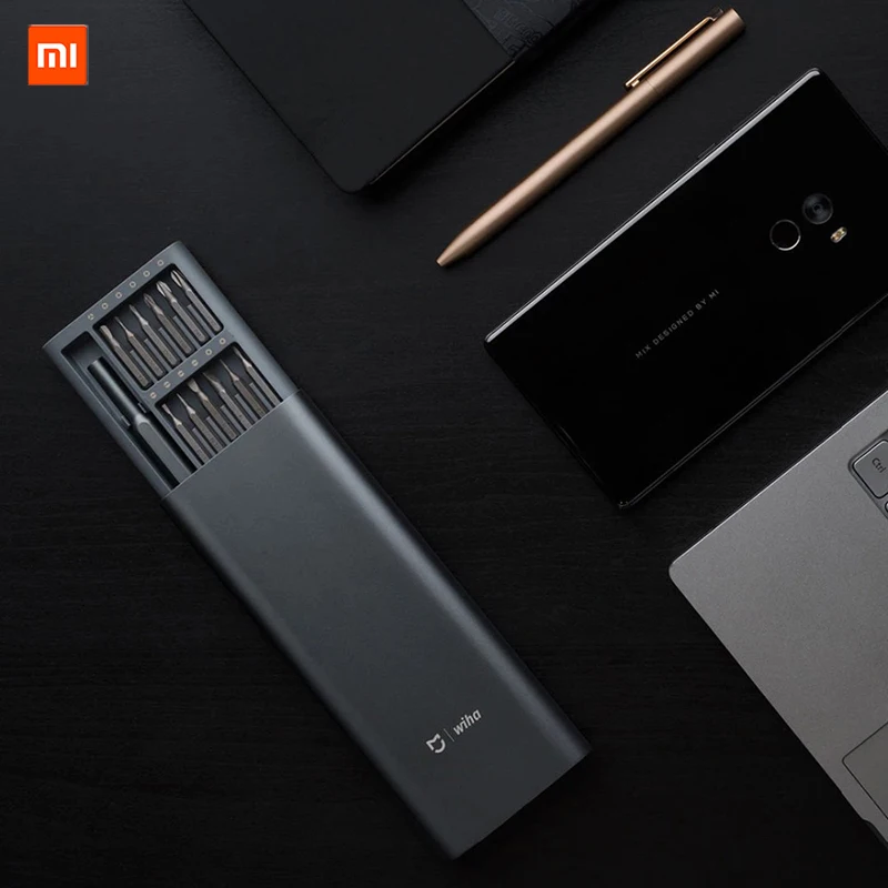 Оригинальный Набор прецизионных отверток Xiaomi Mijia Wiha 24 в 1 магнитные биты домашний