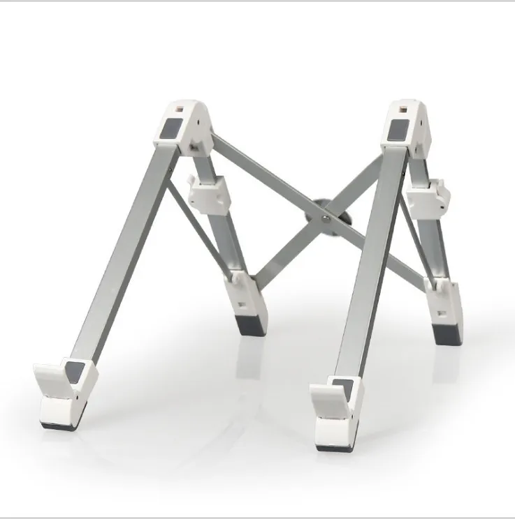 High Quality Aluminum Folding Laptop Desk Portable Commercial Desk Furniture Ultralight Adjustable Height Office Notebook Stand