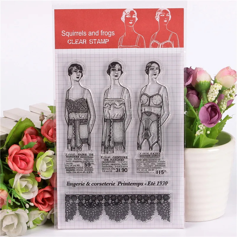 

Rubber Silicone Clear Stamps for Scrapbooking Tampons Transparents Seal Background Stamp Card Making Diy Three sisters