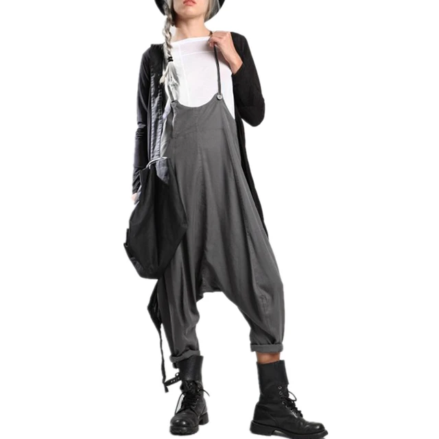 sleeveless drop jumpsuit