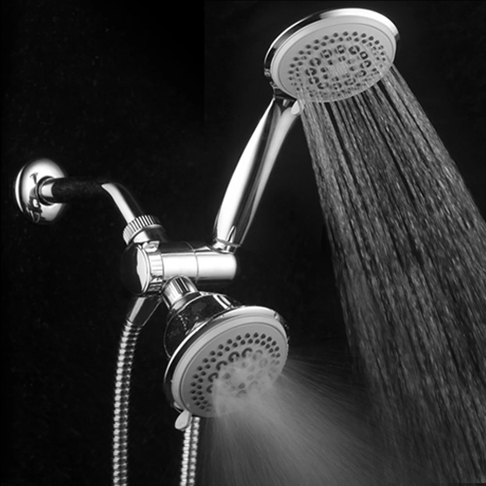 DreamSpa 36 Setting Shower head and Hand Shower Combo with 6 ft. Hose
