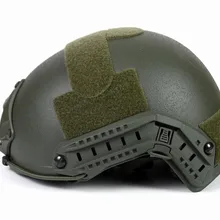 Коммерческое видео- Militech FAST OD Green OCC Liner High Cut Helmet коммерческое видео