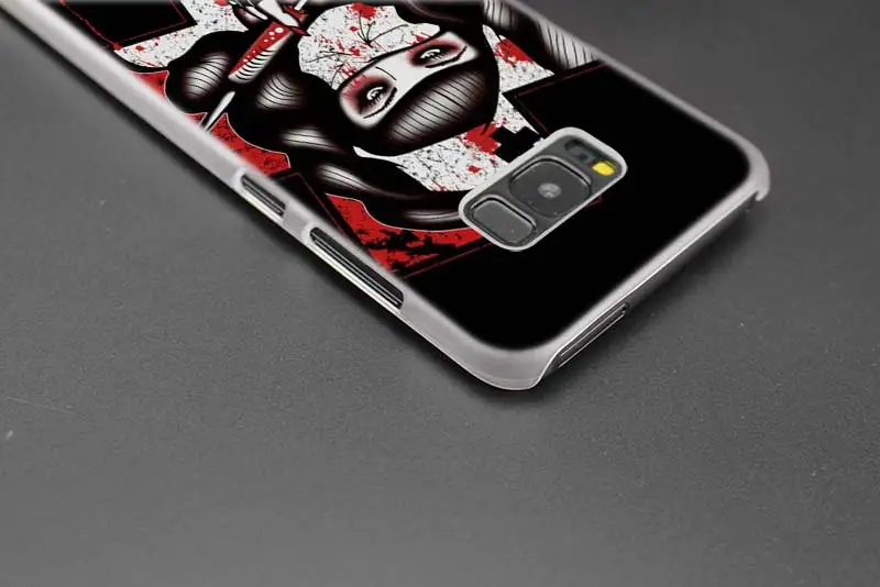 Чехол для samsung Galaxy S8 S9 Plus S4 S5 Mini S6 S7 Edge прозрачный жесткий пластик PC Coque Обложка Татуированная принцесса Алиса Ариэль Жасмин