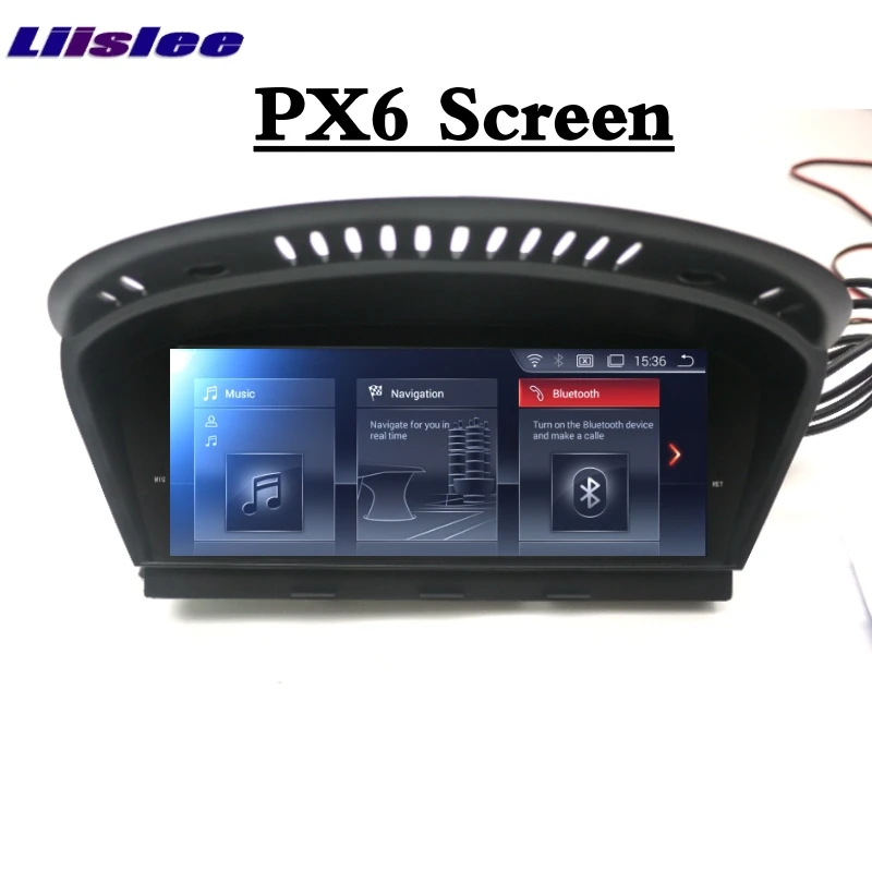 Sale Liislee For BMW 7 E65 E66 2002~2009 Car Multimedia GPS Audio Media Radio Stereo Navigation Player NAVI Android 8.1 version 2