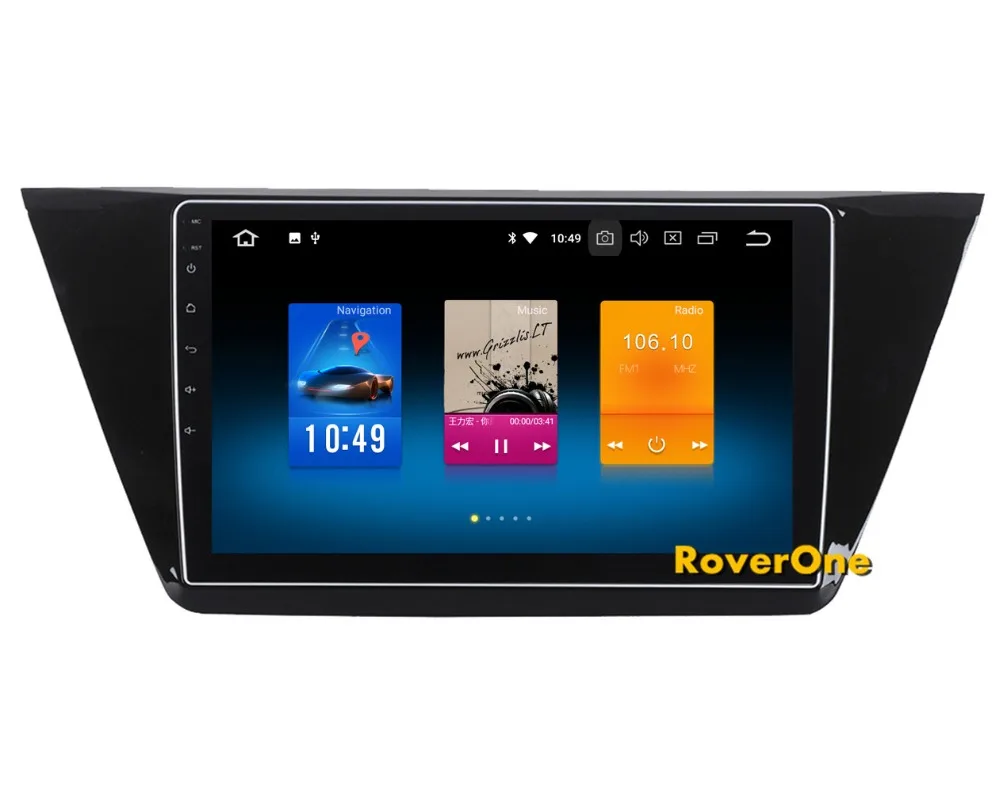 Discount Car Multimedia Player For Volkswagen Touran 2016 2017 Octa Core Android 9.0 Touchscreen Autoradio Bluetooth GPS Navigation Radio 4