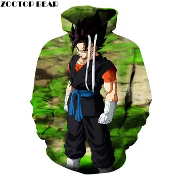 

Men Health Hoodies Streetwears DragonBall Blue 3D print Tops Anime Sleeves Casual Hip Hop Style Drop Ship Pullovers ZOOTOP BEAR