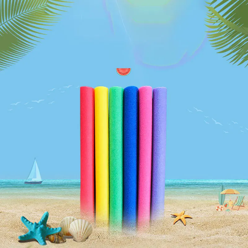 Colorful Water Floating Swimming Pool Noodle Foam Water Float Woggle