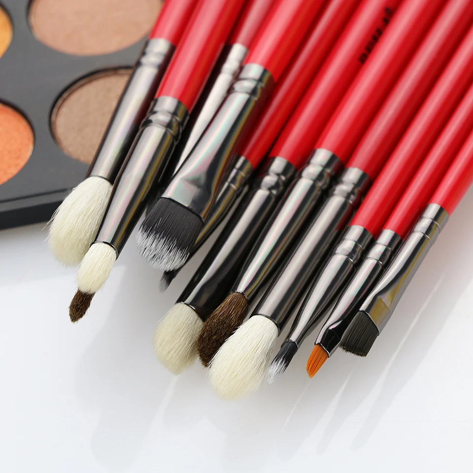 Tesoura de Maquiagem beili 12 pcs makeupbrush set Quality : High Level