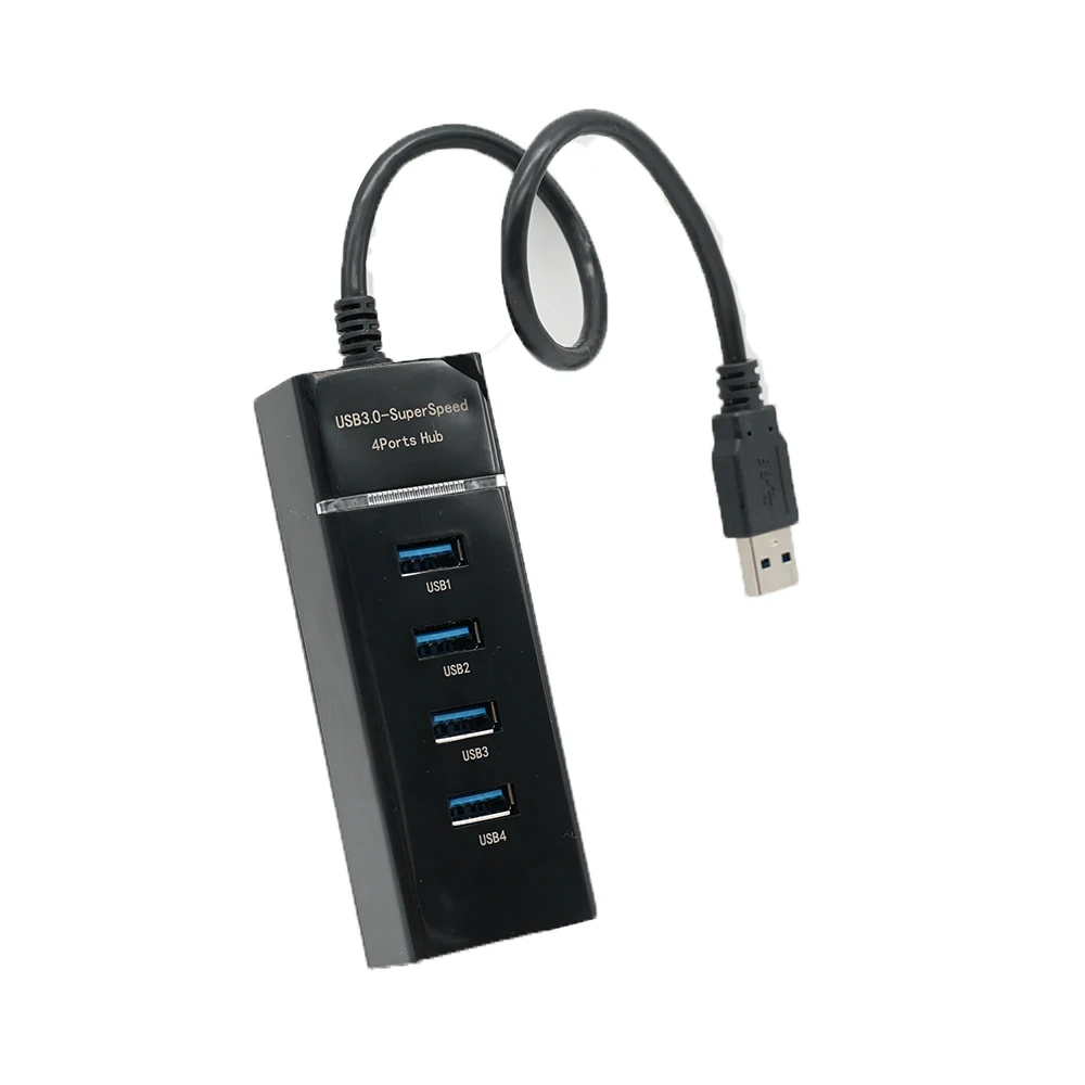 

for DOBE USB 3.0 SuperSpeed 4 Ports Hub for PS4/Xbox One/Xbox One S/PC Black