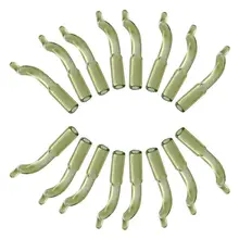 50 шт. аксессуары для ловли карпа рукав на крючок для ловли карпа торцевые снасти рыболовный поворотный инструмент