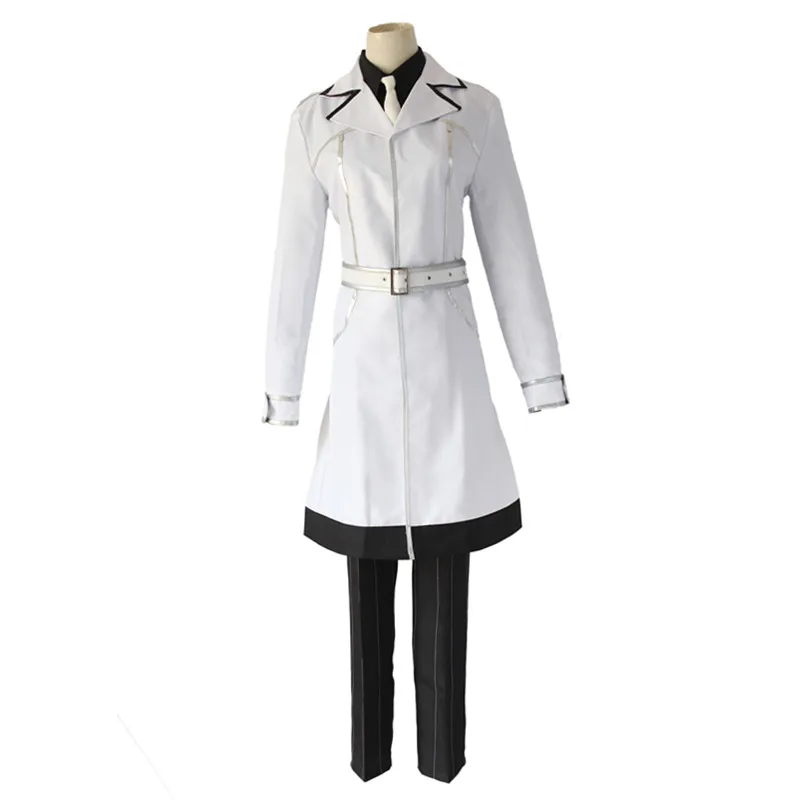 

Tokyo Ghoul Re Kaneki Ken Anime Cosplay Cotume Long Coat Shirt pants Tie Full set Sasaki HaiseMen Halloween Party Cosplay Suits