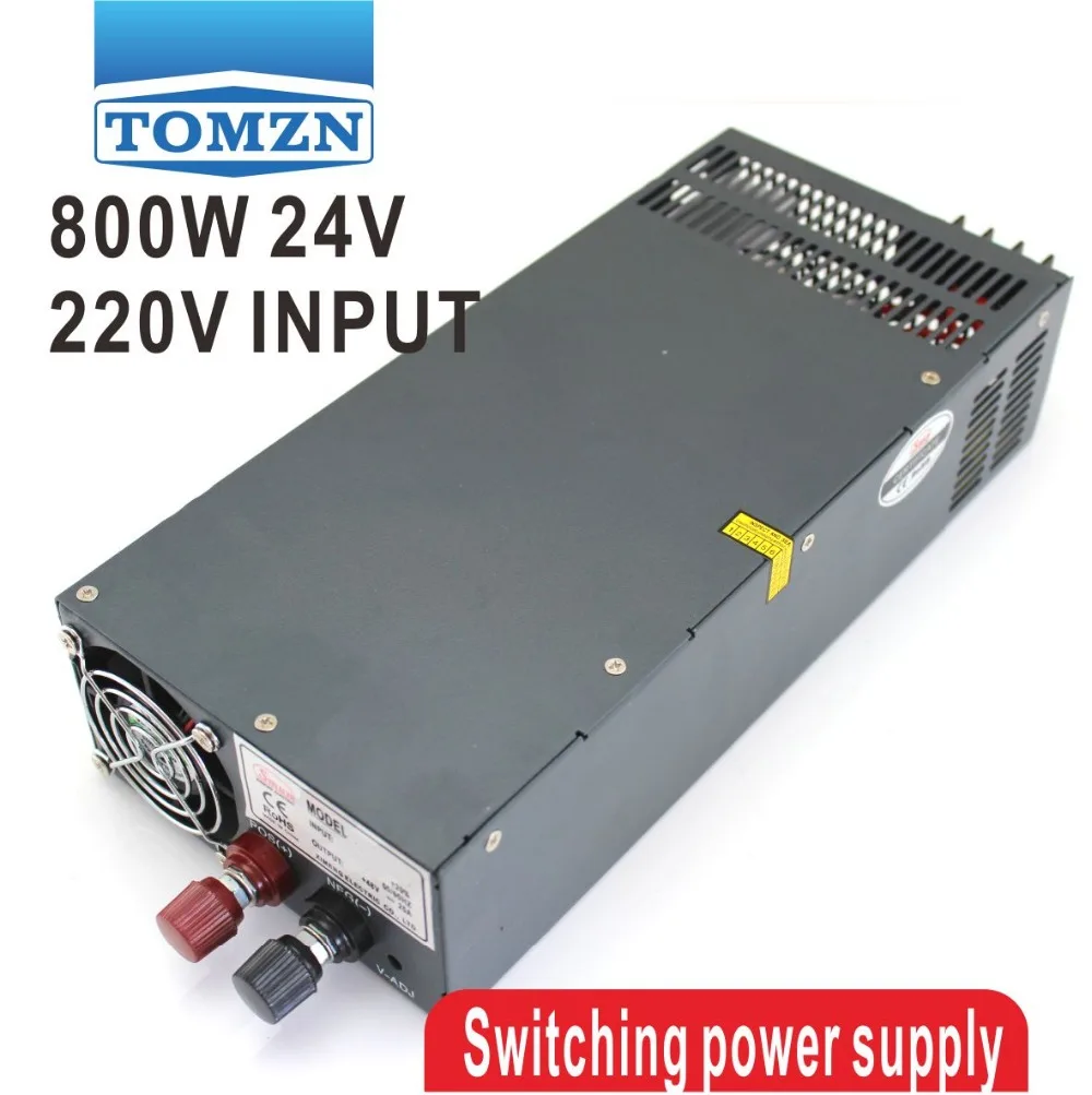 

800W 0V TO 24V adjustable 33A 220V INPUT Single Output Switching power supply AC to DC