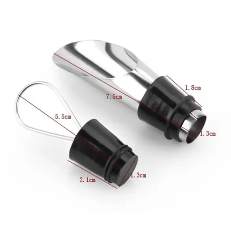 Насадка Воронка для бутылок вина из нержавеющей стали|wine pourer|bottle pourerwine stopper |