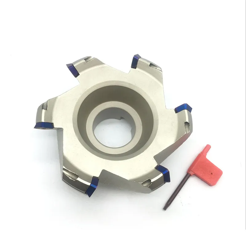 SEKT1204 10pcs + KM12 125 60 4T 1pcs Milling Cutter carbide Insert Face