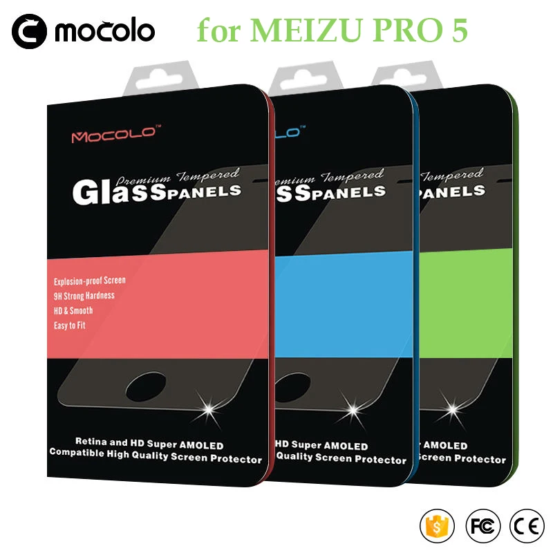 

MOCOLO MEIZU Pro 5 Full Cover Tempered Glass Screen Protector Silk Printing Anti-Explosion Glass Protective Film For Meizu Pro5