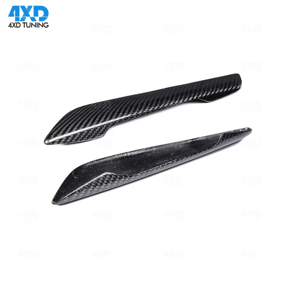 Las partes exteriores Fender Trim para BMW G30 de fibra de carbono de parachoques delantero Fender Trim respiraderos de aire serie 5 cuerpo cubierta lateral 2017, 2018, 2019, Las partes exteriores Fender Trim para BMW G30 de fibra de carbono de parachoques delantero Fender Trim respiraderos de aire serie 5 cuerpo cubierta lateral 2017, 2018, 2019,