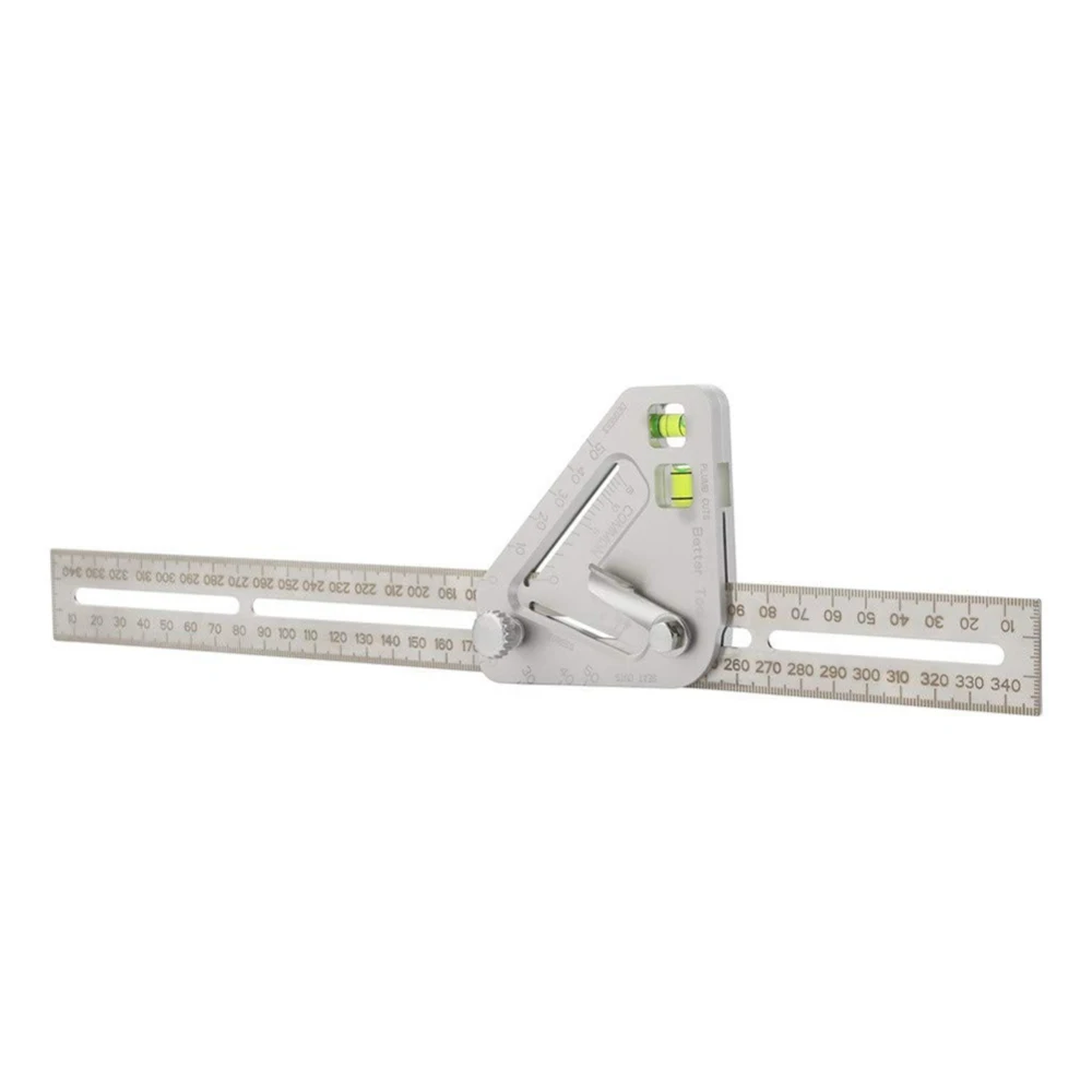 

Stainless Steel Caliper Measuring Angle Ruler Roof Revolutionizing Carpentry Utensil Practical Protractor Angle Finder