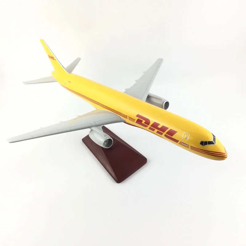 AIR DHL авиалайнеров 45-47 см 757 DHL Модель самолетов самолет игрушка для детей подарки на день рождения орнамент