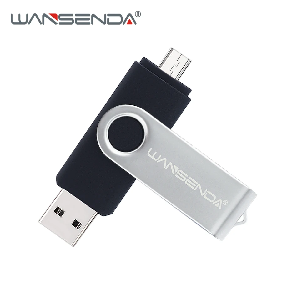 wansenda Usb2.0 OTG USB флеш-накопитель смартфон Планшеты PC 4 ГБ 8 ГБ 16 ГБ 32 ГБ 64 ГБ 128 ГБ pendrives OTG реального Ёмкость интерфейсом USB