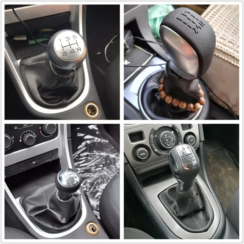 MT Car Gear Shift Knob Sleeve Adapter For PEUGEOT 106 206 306 107 207 307 407 308 2008 3008 CITROEN C2 C3 C4 SAXO XSARA PICASSO