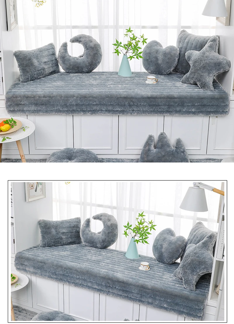 Soft Plush carpet Cloakroom Rug Bay Window/Balcony Fluffy Rug Sofa Cushion Carpet Living Room Home Decor Bedroom Carpet