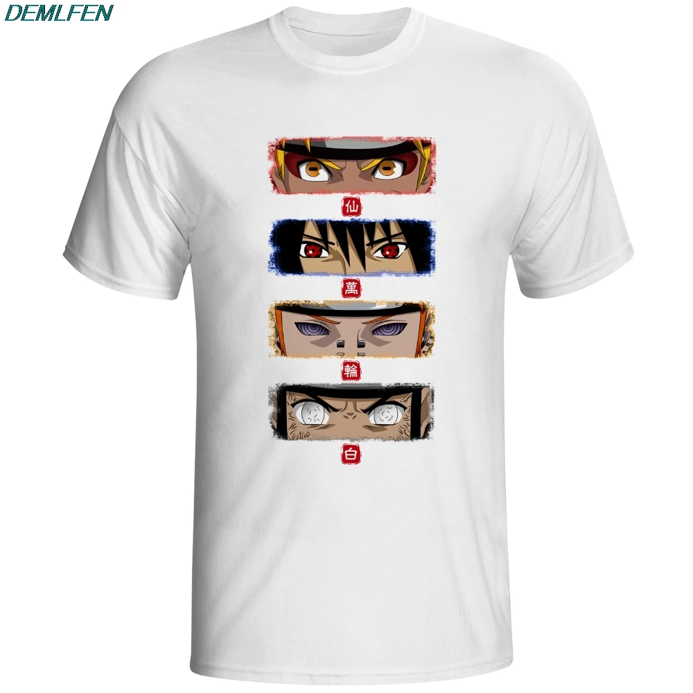 

Naruto Eyes And Akatsuki Team T Shirt Japanese Anime Design T-shirt Fashion Novelty Style Cool Top Tshirt Men Women Pop Tee