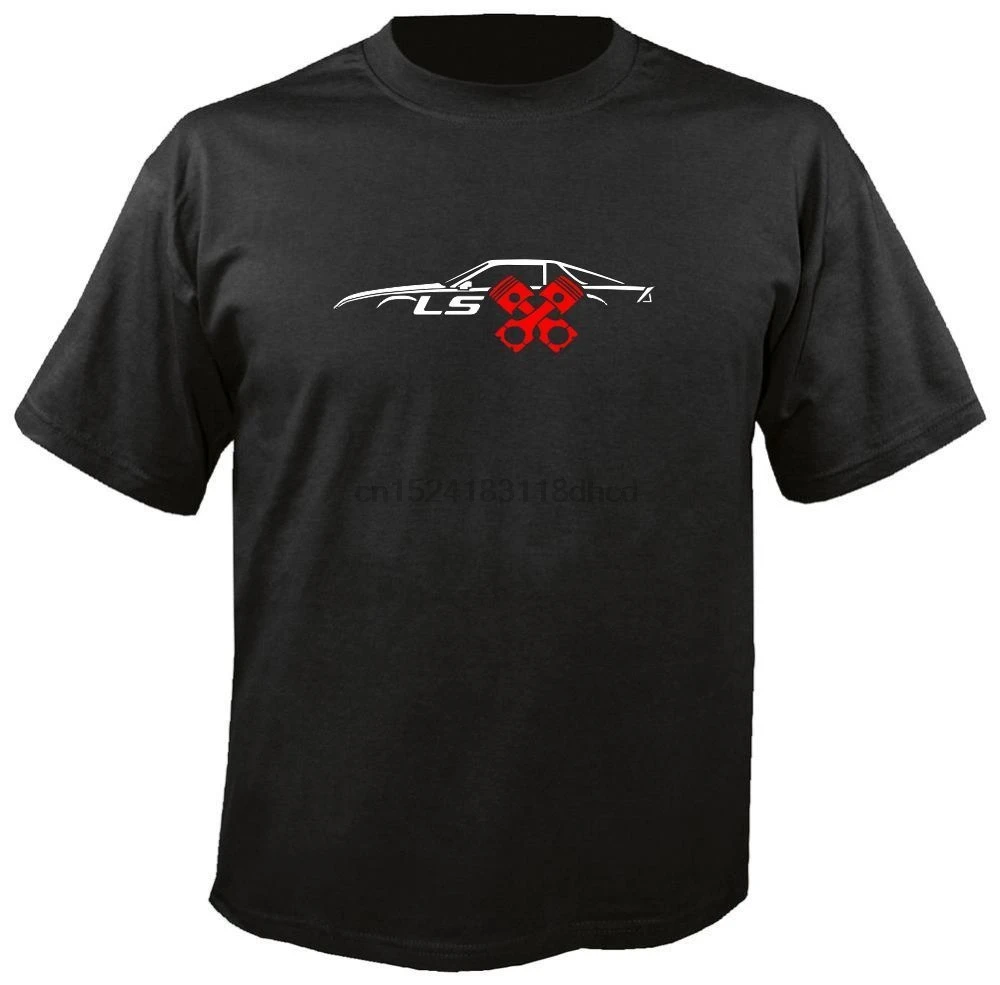 

LS 3rd GEN w PISTONS T SHIRT 82 92 race car iroc camaro lsx rs swap kit engine