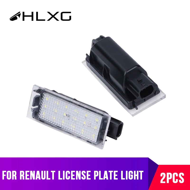 Светодиодный светильник для номерного знака автомобиля 3528 SMD Renault Clio Laguna 2 Megane 3